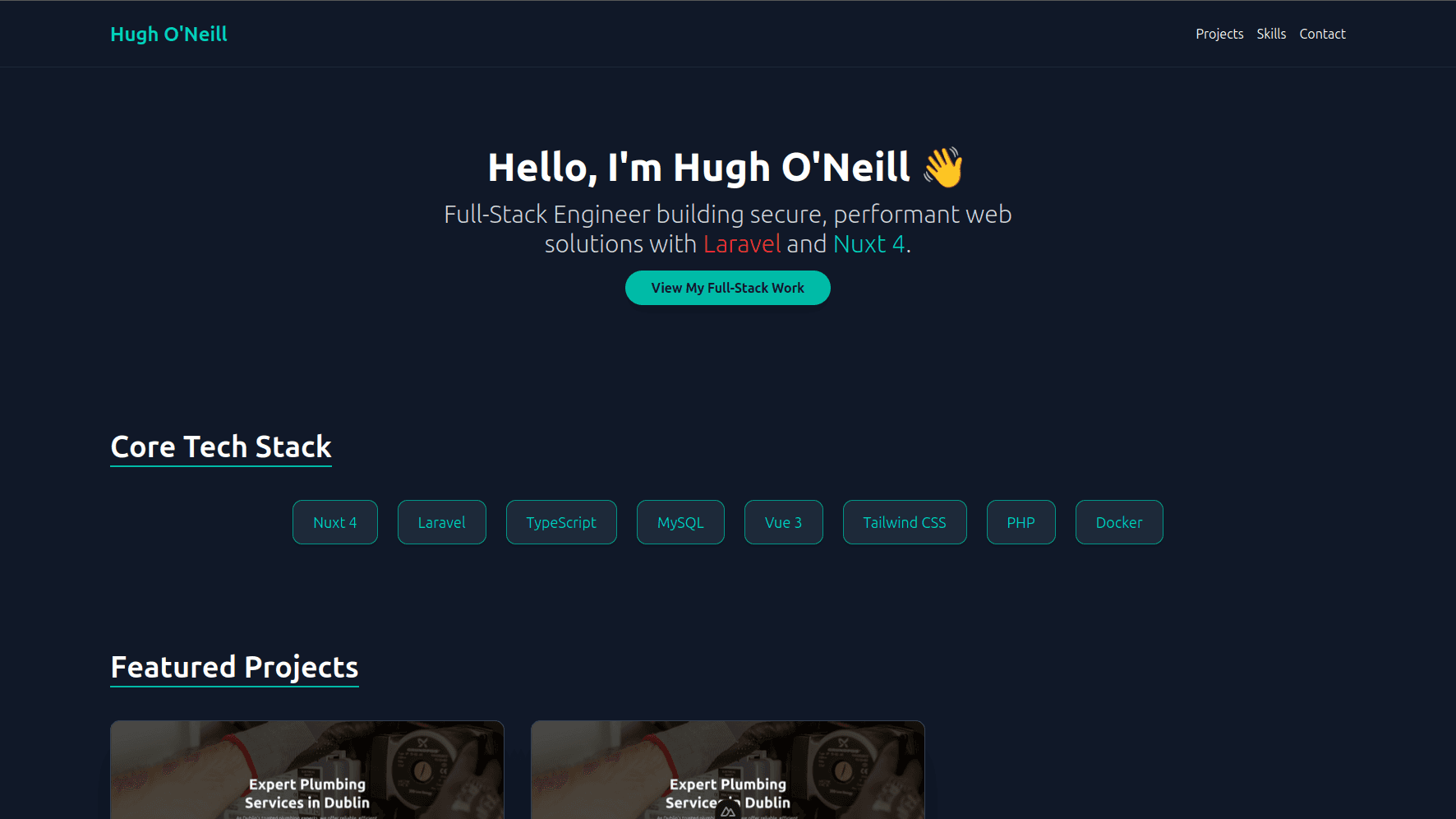 My Portfolio hero image